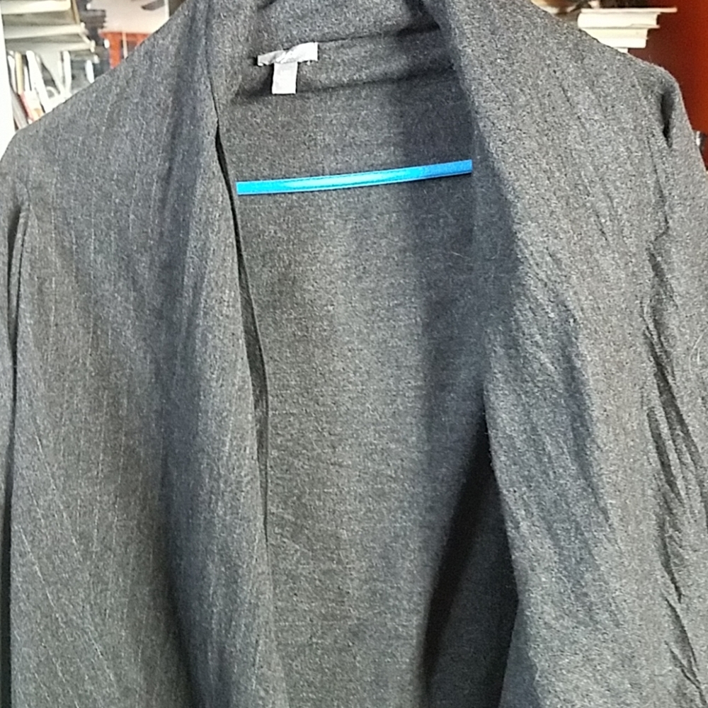 Flirty jacket  pin stripe  charcoal grey 100% wool